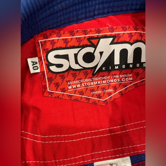 Storm Kimono A0  Fight Sports Cyborg Bjj embroidered Jiu Jitsu Gi kimono - Picture 3 of 8
